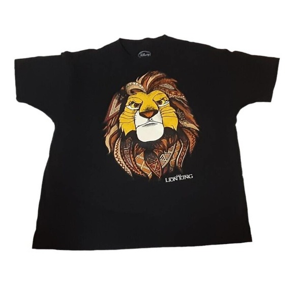 Shop The Lion King 3D Print Men T-Shirt - Summer New O Neck